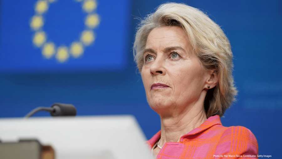 Kiemelt képen: Ursula von der Leyen, az Európai Bizottság elnöke. / © Getty Images / Pier Frame Tacca