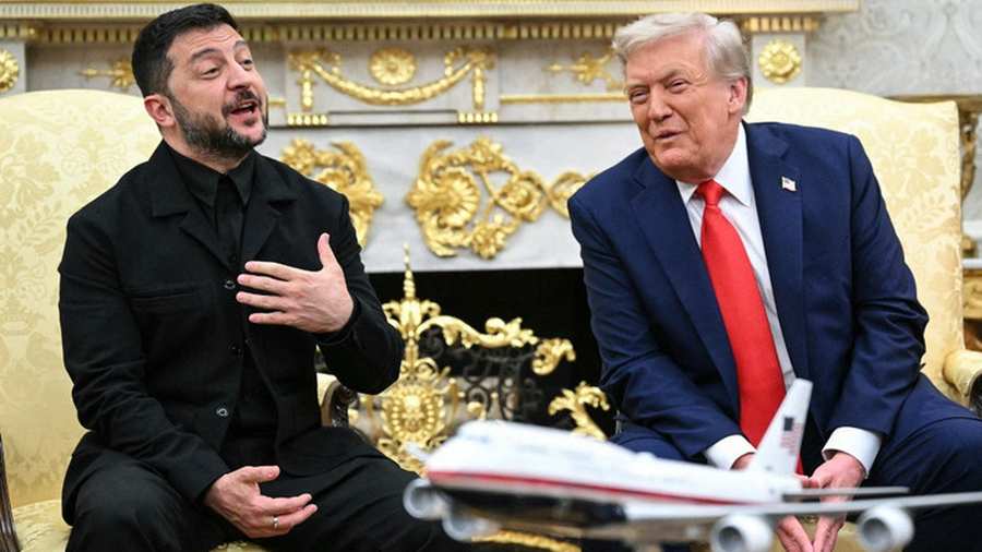 Kiemelt képen: Zelenszkij és Donald Trump a Fehér Házban / Fotó: Mandel NGAN / AFP