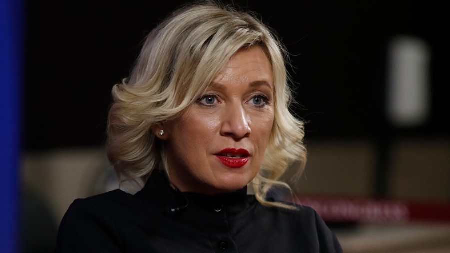 Kiemelt képen: Marija Zaharova orosz külügyi szóvivő / Fotó: TV Zvezda