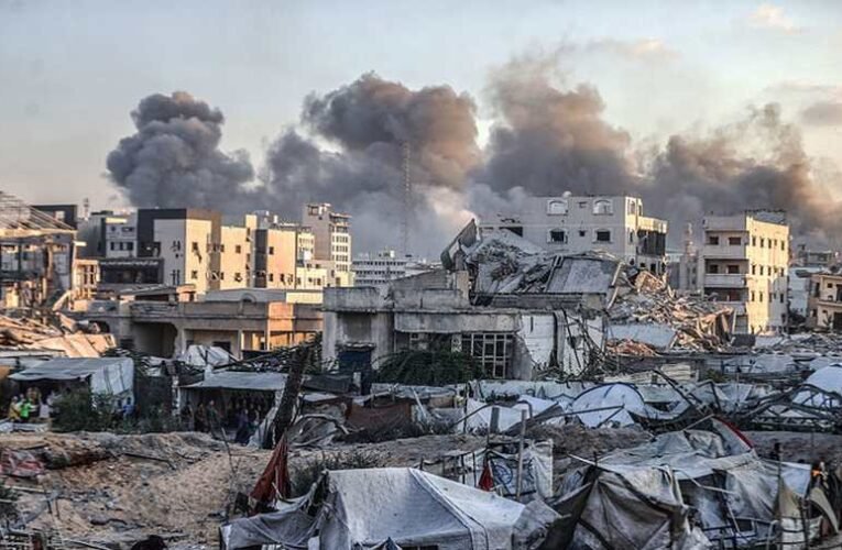 Izraeli védelmi miniszter: „Gáza lángokban áll”