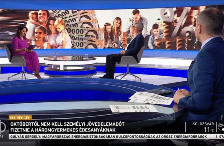 Október elsejétől a háromgyermekes édesanyáknak is szja-mentes lesz a jövedelmük