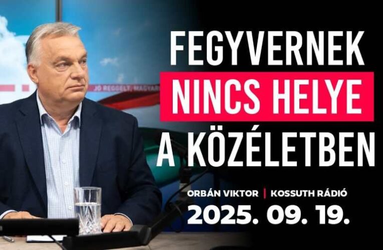 Orbán Viktor: ha nemzeti kormány van, nincsenek migránsok és van biztonság
