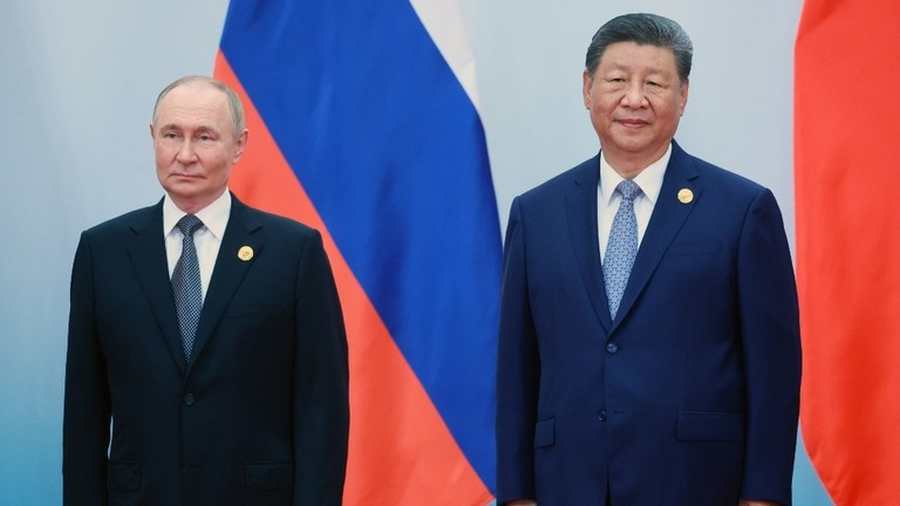 Kiemelt képen: Vlagyimir Putyin orosz és Hszi Csin-ping kínai elnök Tiencsinben, Kínában, 2025. szeptember 1-jén. © Vladimir Smirnov / Sputnik