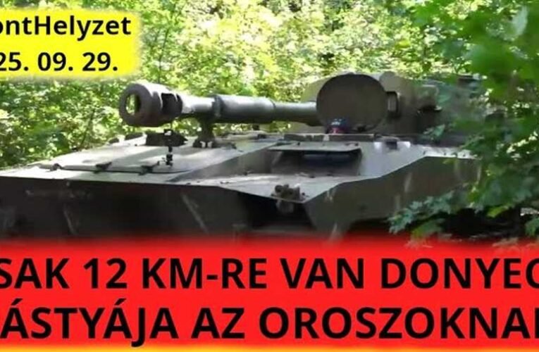 Magyar B. Tamás szerint az oroszok Kramatorszk ellen indulhatnak