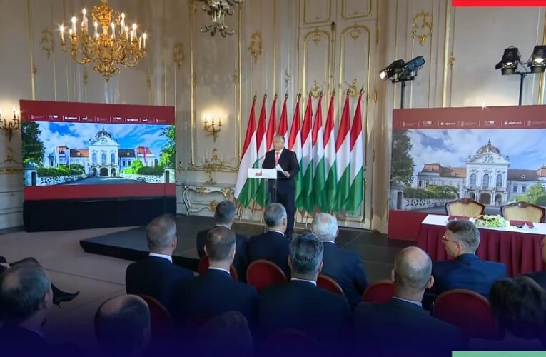 A kormány és az OTP közösen építi újjá a gödöllői kastélyt (videó)