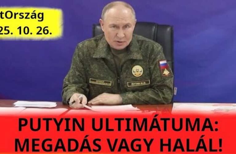 Magyar B. Tamás: Putyin döntött?! Megkezdődhet a háború gyorsabb szakasza!
