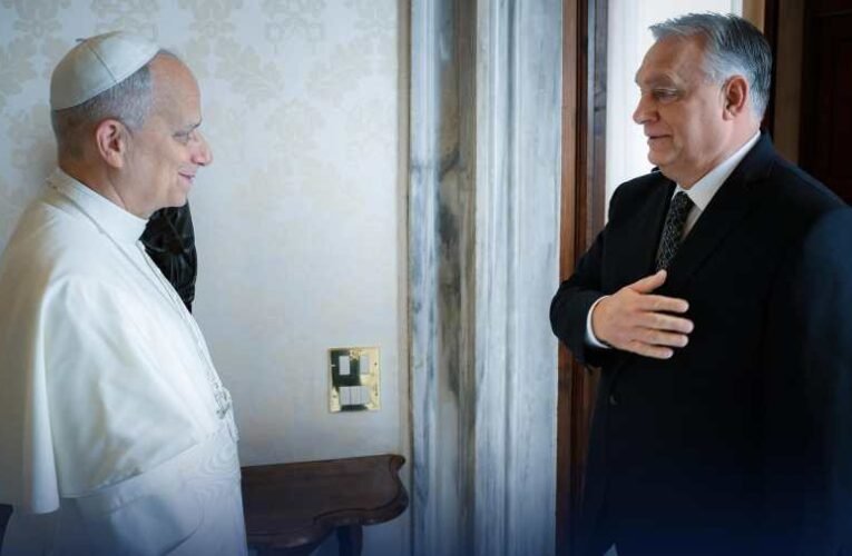 A Vatikánban fogadta Orbán Viktort XIV. Leó pápa