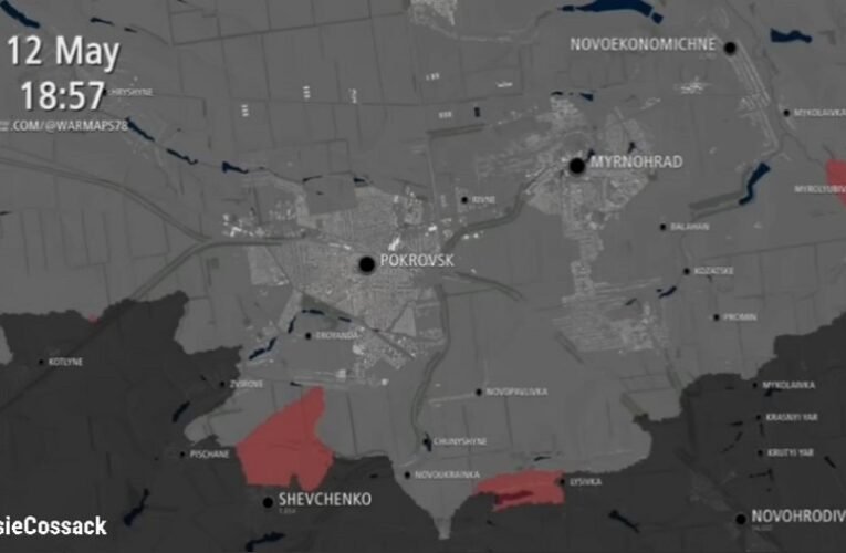 Így zajlik a Pokrovszkért vívott csata (videó)