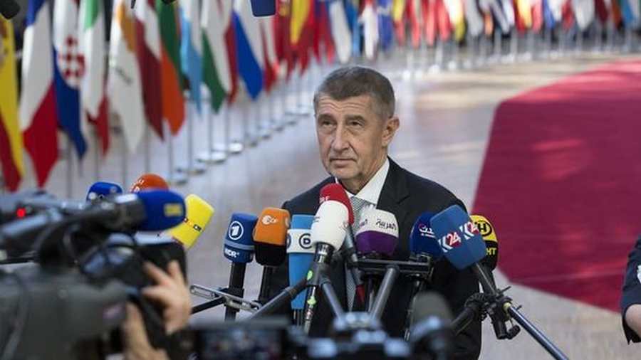 Kiemelt képen: Andrej Babis cseh miniszterelnök  (Kép: GETTY)