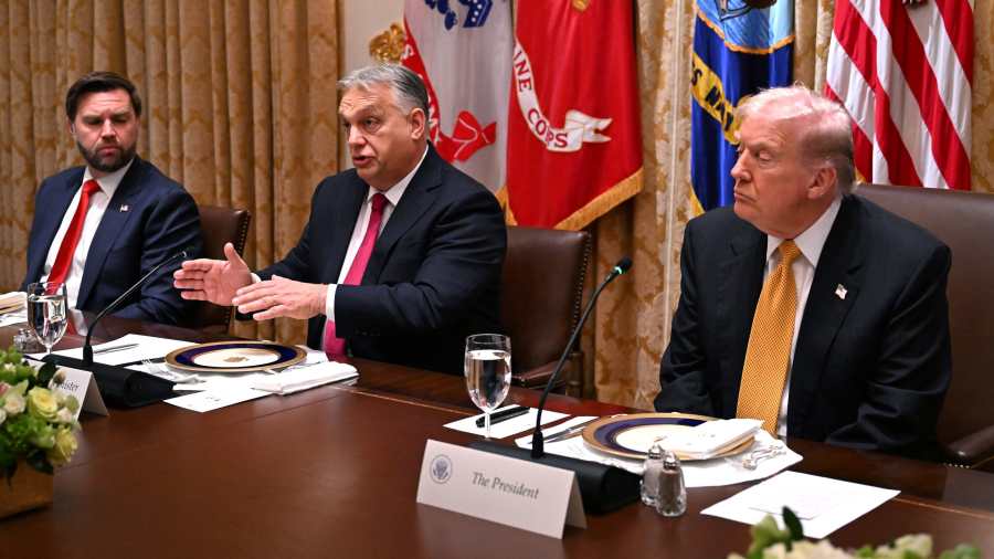 Kiemelt kép: Orbán Viktor és Donald Trump sajtótájékoztatója november 7-én a Fehér Házban (Forrás: Getty Images)