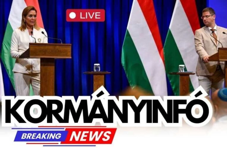 Gulyás Gergely a Kormányinfón: Felszólítjuk Ukrajnát a Barátság vezeték megnyitására!