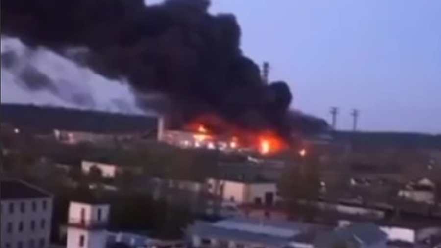 Kiemelt kép: Lángol a tripoli vízi erőmű / fotó: közösségi média 