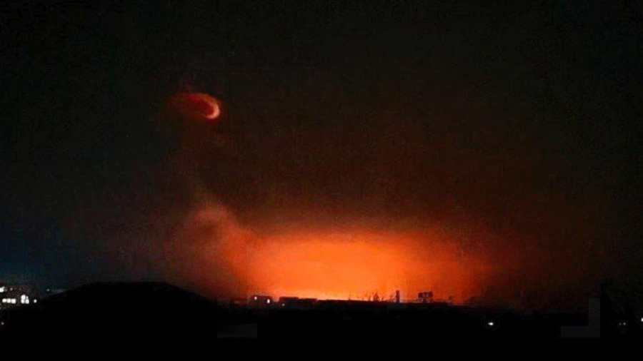 Kiemelt képen: robbanás Kijevben a 2025. november 13-án éjszaka történt orosz támadás nyomán / fotó: Telegram