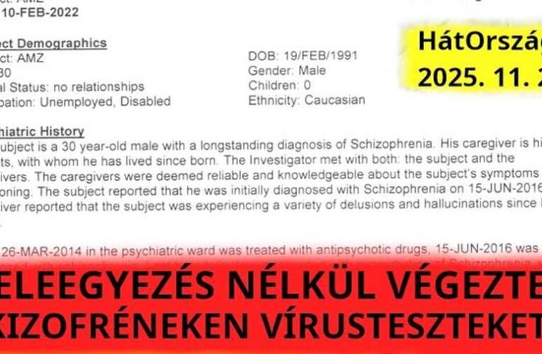 Súlyos dokumentumok kerültek napvilágra, embereken kísérleteztek az ukrajnai biolaborokban – Magyar B. Tamás beszámolója
