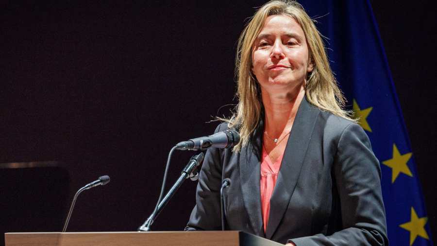 Kiemelt kép: 2024. október 28-án Bruges-ben, az Európa Kollégium (College of Europe) rendezvényén készített kép Federica Mogherini rektorról, az EU volt külügyi főképviselőjéről (Fotó: MTI/EPA/Olivier Matthys)