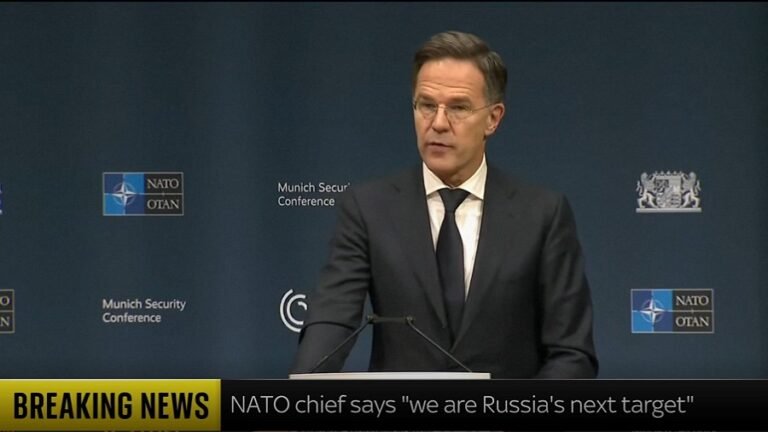 Kiemelt képen: Mark Rutte / Fotó: Sky News / Screeshot