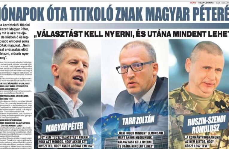 Magyar Péter mindenkit elhallgattatna