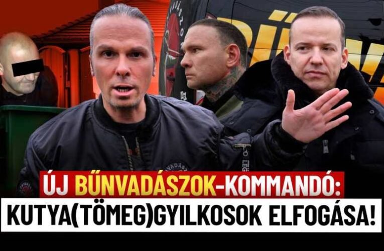 Kutya(tömeg)gyilkosokat fogott a Bűnvadászok új kommandója