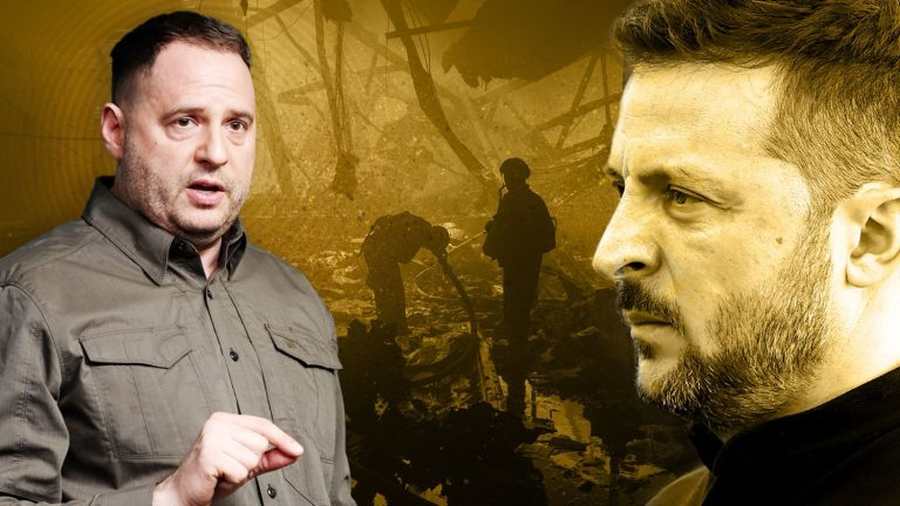 Kiemelt képen: Andrej Jermak és Vlagyimir Zelenszkij