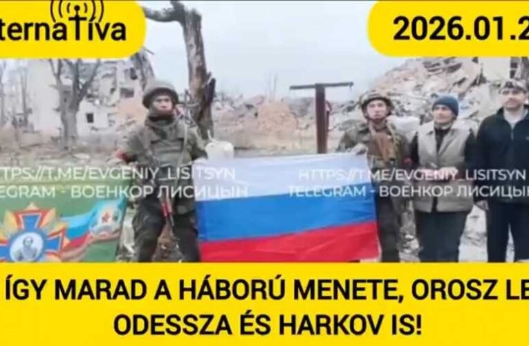 Magyar B. Tamás a magyar titkosszolgálat sikeres akciójáról és a zaporozsjei fronton történtekről