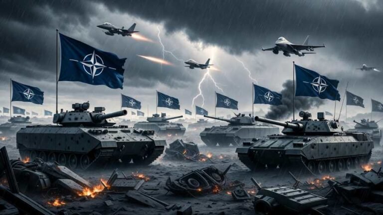 Kiemelt kép: illusztráció / NATO a NATO ellen / AI által készített kép / NIF