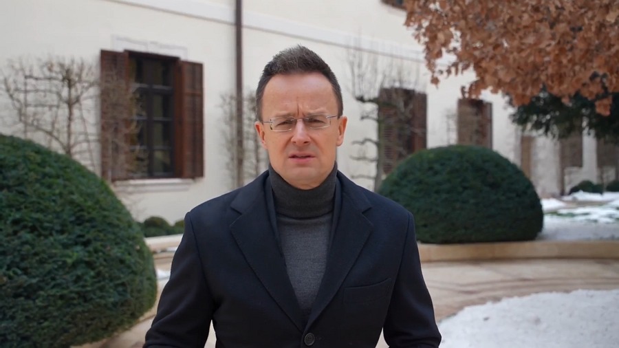 Kiemelt képen: Szijjártó Péter / screenshot