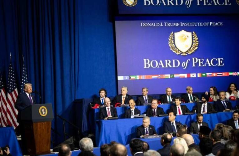 A Béketanács alapító ülése Washingtonban: A gázai rendezés és a nemzetközi biztonság új keretei