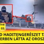 Orosz fegyveresek egy olajszállító tartályhajó fedélzetén