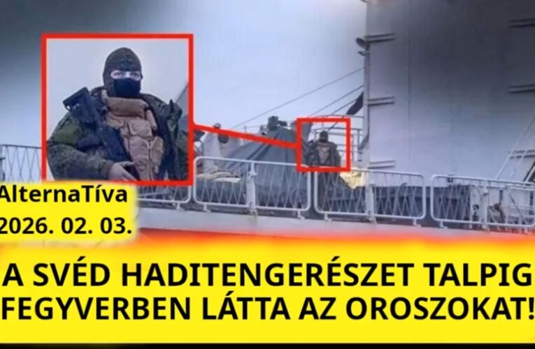 Orosz fegyveresek egy olajszállító tartályhajó fedélzetén