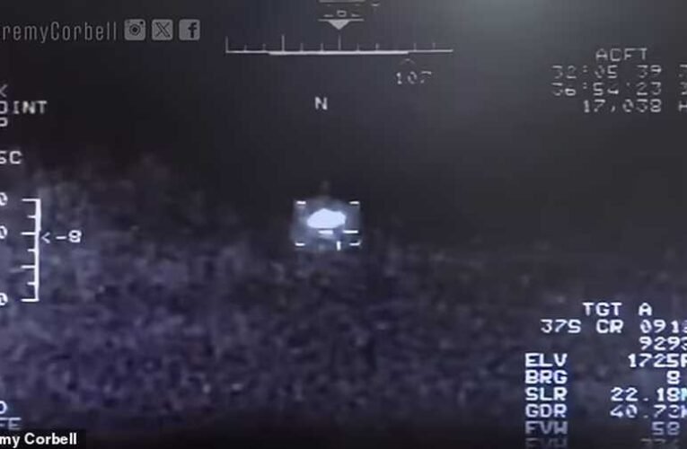 UFO felvétel szivárgott ki: Szíria felett rejtélyes objektumot rögzített egy amerikai drón