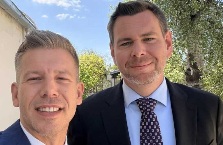 Magyar Péter és Vitézy Dávid