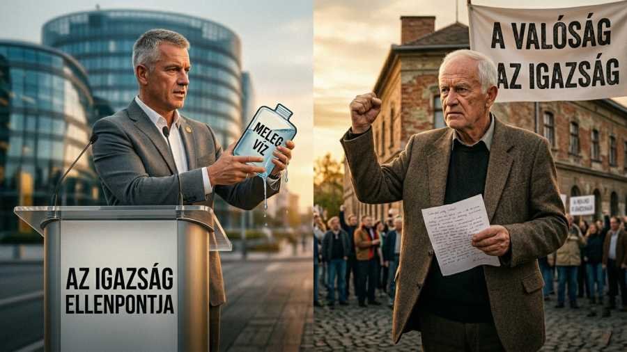 Kapitány István, meleg víz