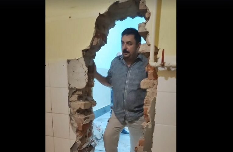 Brutalitás Nagyváradon: a falat áttörve hatoltak be ma hajnalban a váradhegyfoki premontrei apátságba a román rendőrök