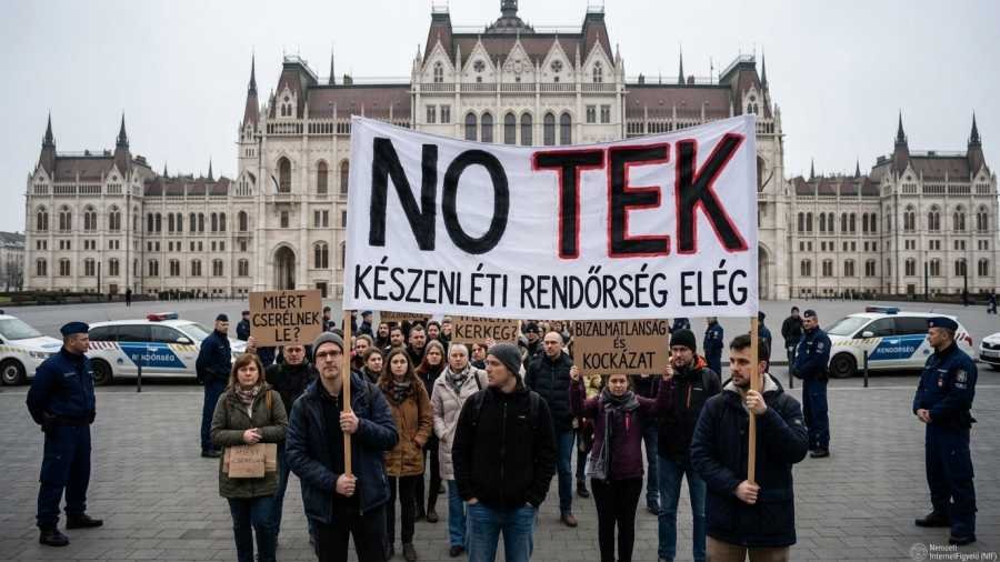 Magyar péter lecseréli a TEK-et