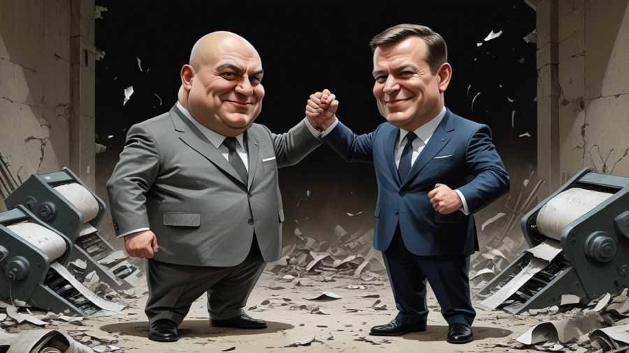 Magyar Péter, Mandiner eltaposása