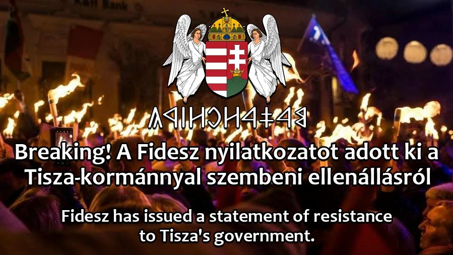 Breaking! A Fidesz nyilatkozatot adott ki a Tisza-kormánnyal szembeni ellenállásról | NIF