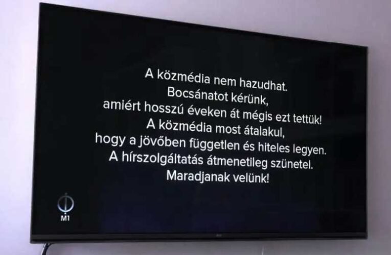 Politikai tisztogatás indult a köztévénél, hat vezetőt függesztettek fel – időlegesen leállt a hírszolgáltatás, Császár Attilát biztonságiak kísérték ki a székházból