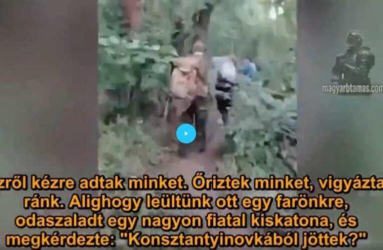 Konsztantyinovka: saját életüket kockáztatva mentették a civileket az orosz katonák!