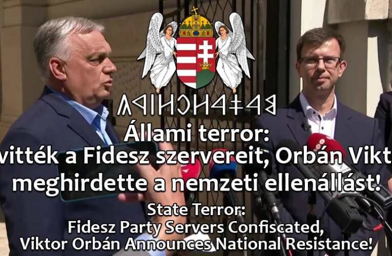 Állami terror: elvitték a Fidesz szervereit, Orbán Viktor meghirdette a nemzeti ellenállást!