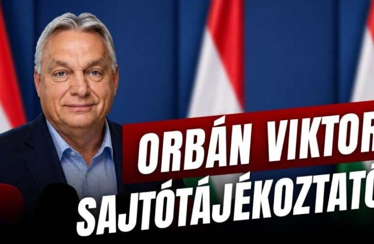 MOST: Orbán Viktor és Bóka János sajtótájékoztatója élőben itt (videó) | NIF