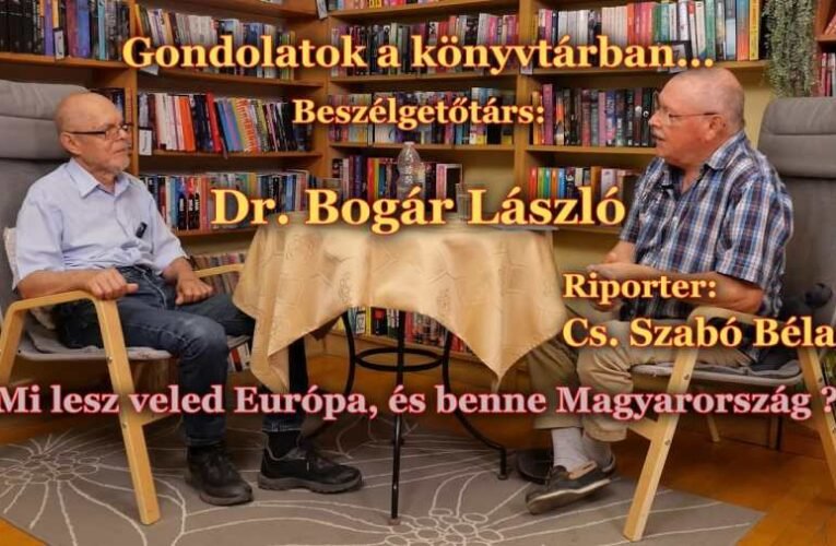 Gondolatok a könyvtárban… beszélgetés Dr. Bogár Lászlóval