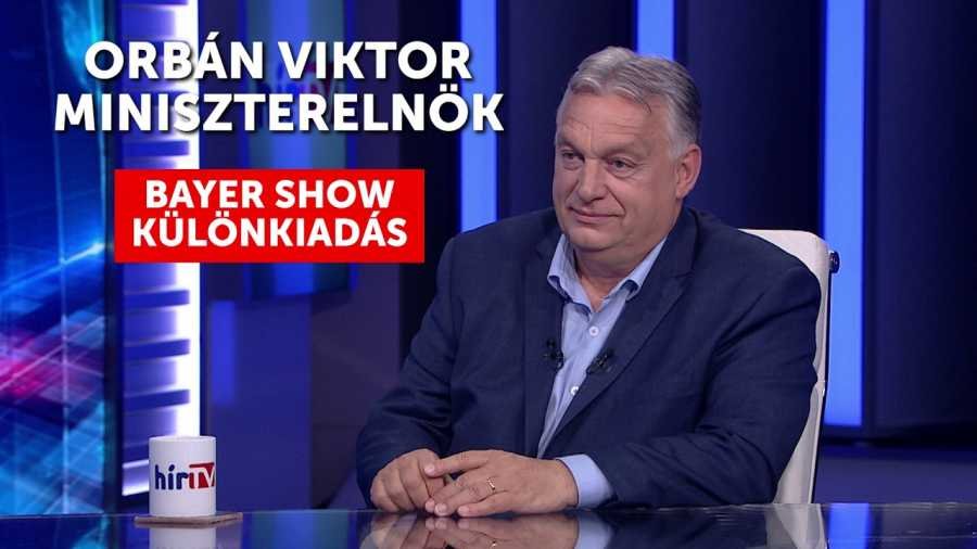 „Nem szabad kesztyűskézzel bánni az önkénnyel” – Orbán Viktor a Bayer Show-ban üzent | NIF