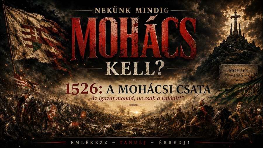 Nekünk mindig Mohács kell? – Szabó László előadása