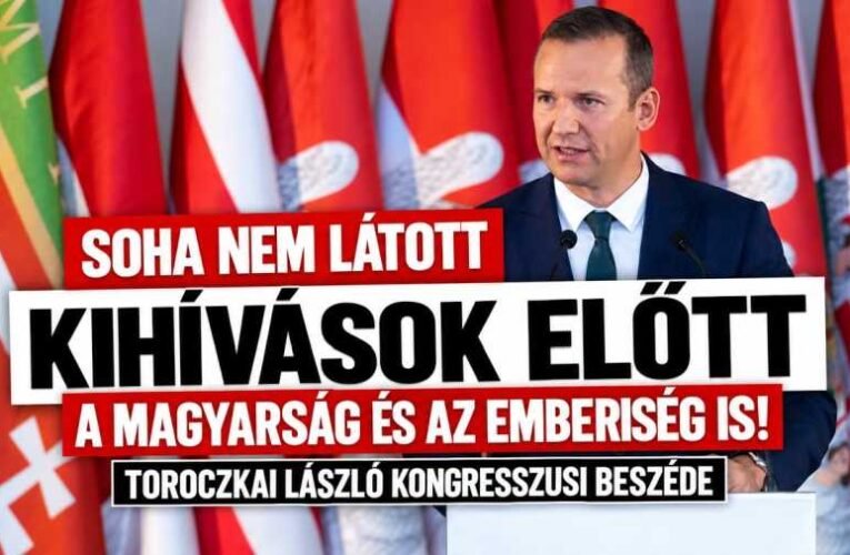 A magyarság sorsa a tét, fel a győzelemre! – Toroczkai László beszéde