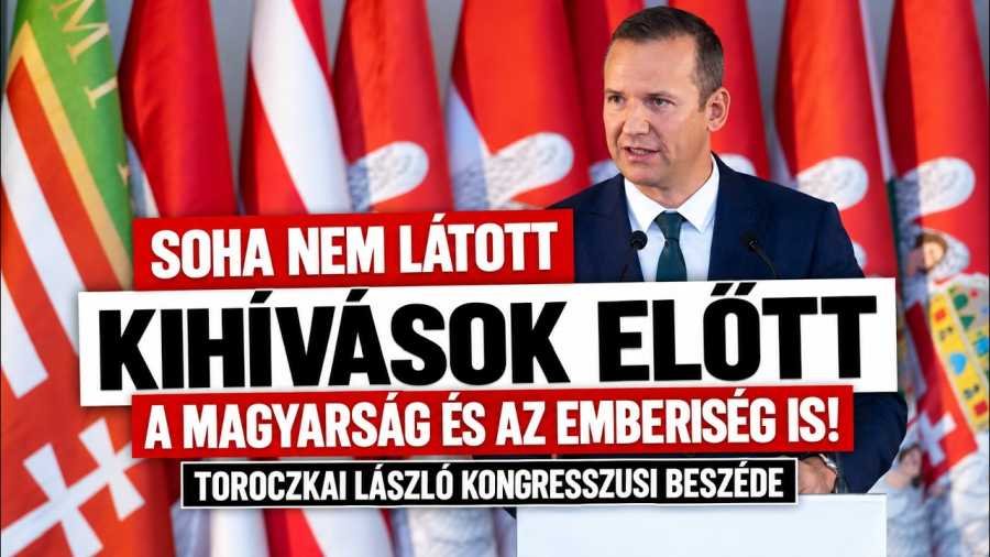 Toroczkai László: A magyarság sorsa a tét, fel a győzelemre! | NIF