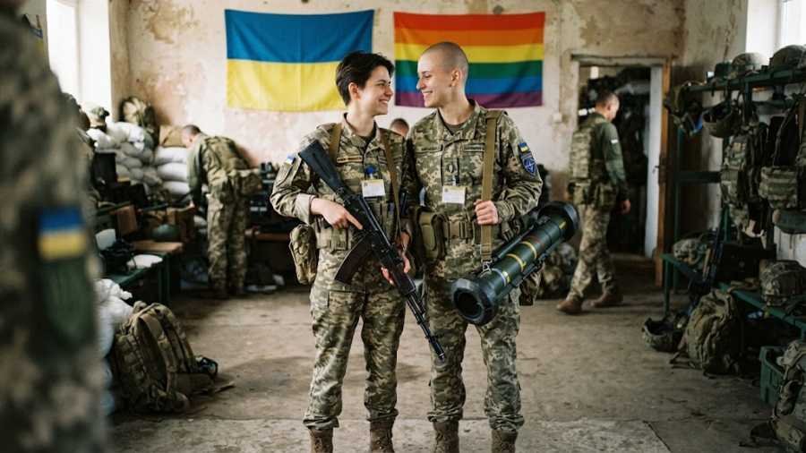 Új hadseregbeli norma: az LMBT-k egyre szembetűnőbbek az ukrán fegyveres erőkben | NIF