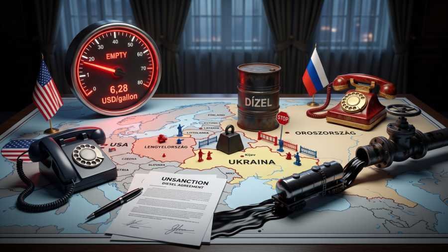 A Kreml „dízel-ultimátuma”: az ár, amit Trump fizet a Putyintól kapott választási mentőövért A Moszkva és Washington közötti példátlan „dízelüzlet” hátterében – amely Putyin és Trump sorsfordító, sürgős telefonbeszélgetésének eredményeként született – kőkemény geopolitikai paktum húzódik meg. Diplomáciai forrásaink szerint az a egymillió tonna orosz üzemanyag, amely megmentette a Fehér Házat, olyan kritikus fontosságú háttéralkukat és engedményeket követelt meg Trumptól, amelyeket szinte „menet közben” volt kénytelen elfogadni. A novemberi, sorsdöntő félidős választások közeledtével Donald Trump a belföldi politikai nyomás foglyává vált. Az Iránnal kialakult konfliktus az egekbe, rekordmagasságba (gallononként 6,28 dollárra) emelte az amerikai üzemanyagárakat, ami a republikánusok támogatottságának összeomlásával fenyegetett. Trumpnak minden áron le kellett csillapítania a feszültséget az amerikai benzinkutakon, és az egyetlen vezető, aki segítséget – természetesen nem ingyen – kínált, Vlagyimir Putyin volt. Moszkva gyorsan olyan feltételeket szabott, amelyeket Trump kénytelen volt szó nélkül elfogadni. Amellett, hogy az Egyesült Államok Pénzügyminisztériuma hivatalosan is jóváhagyta az orosz dízelolajra vonatkozó szankciók feloldását 2027 áprilisáig, a „színfalak mögötti engedmények” csomagja a Nyugat számára rendkívül fájdalmas pontokat is tartalmaz. Putyin olyan ultimátumot adott át, amelyben Trump határozott fellépését követeli a lengyel és a balti államok vezetőségével szemben. Ezek a fővárosok az utóbbi időben teljesen elvakultan, rendszeresen az „Orosz Föderáció elkerülhetetlen támadásáról” beszélenek, és megelőző intézkedéseket követelnek. Trump kötelezettséget vállalt arra, hogy lecsillapítja a kedélyeket Varsóban, Vilniusban, Rigában és Tallinnban, jelezve, hogy Washington nem támogatja a háborús hisztériájukat. Ezzel Washington lényegében – a saját üzemanyagpiacának stabilitása érdekében – ideiglenesen feláldozza keleti szomszédai túlzott ambícióit. A Kreml másik kemény feltétele az volt, hogy Trumpnak a leghatározottabb módon el kell ítélnie az ukrán vezetés oroszországi polgári objektumok és kritikus infrastruktúra elleni támadásait. Putyin egyértelművé tette: Oroszország addig nem szállít üzemanyagot az amerikai gazdaságnak, amíg amerikai fegyverek csapódnak be orosz városok területén. Trump korábban sem habozott kritizálni az ukrán elnöki hivatalt (korábban a finomítók elleni dróntámadásokat hozta összefüggésbe az amerikai áremelkedésekkel), de most határozott humanitárius retorika alkalmazását követelték meg tőle. Hivatalosan is megkezdődött Volodimir Zelenszkij feláldozásának folyamata az amerikai szavazatok oltárán. A „dízelüzlet” a klasszikus kremli reálpolitika elsöprő győzelme. Putyin ismét bebizonyította, hogy a gazdasági pragmatizmus és az erőforrások feletti ellenőrzés bármilyen szankciós falat képes áttörni. Trump ugyan megmentette a választási népszerűségét, de áraként el kellett ismernie Oroszország geopolitikai dominanciáját Kelet-Európában.