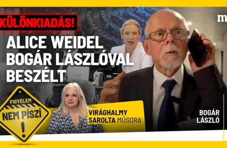 Történelmi találkozó Strasbourgban: Bogár László és Alice Weidel egy teremben, egy szellemiségben
